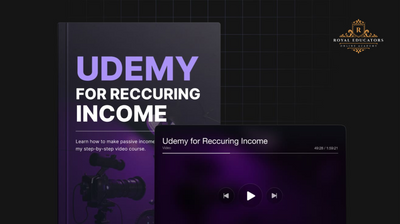 Udemy for Reccuring Income